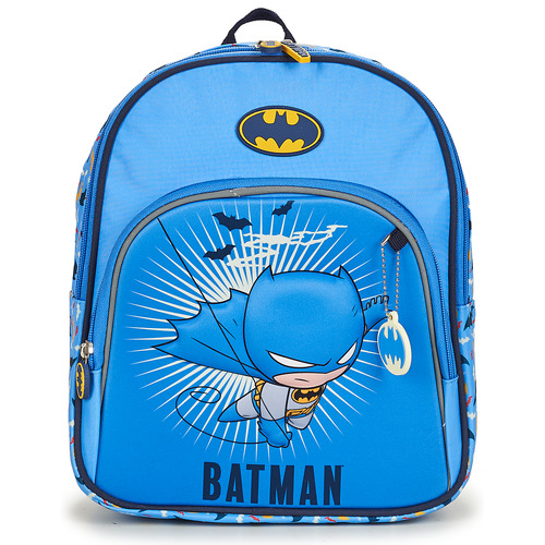 Bags Boy Satchels Back To School SUPER FRIENDS BATMAN 25 CM Blue