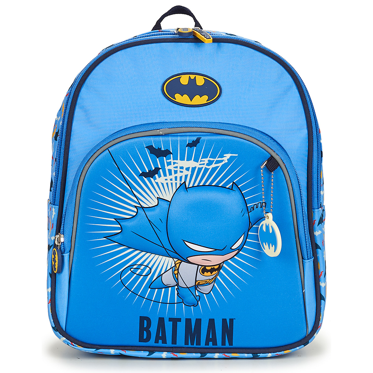 Bags Boy Satchels Back To School SUPER FRIENDS BATMAN 25 CM Blue