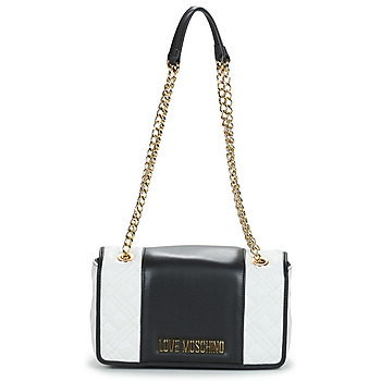 Bags Women Shoulder bags Love Moschino QUILTED BICOLOUR White / Black