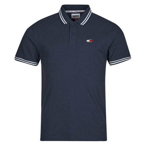 Men delivery Clothing Tommy POLO TJM TIPPING NET polo Jeans short-sleeved shirts ! - | CLSC Spartoo Marine Free - DETAIL