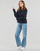 Clothing Women sweaters Tommy Hilfiger 1985 MODERN REG P/TERRY HOODIE Marine