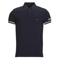Clothing Men short-sleeved polo shirts Tommy Hilfiger MONOTYPE GS CUFF SLIM POLO Marine