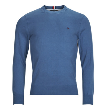 Clothing Men jumpers Tommy Hilfiger 1985 CREW NECK SWEATER Blue