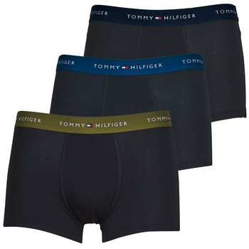 Underwear Men Boxer shorts Tommy Hilfiger 3P WB TRUNK X3 Marine