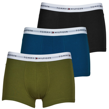 Underwear Men Boxer shorts Tommy Hilfiger 3P TRUNK X3 Marine / Blue / Kaki
