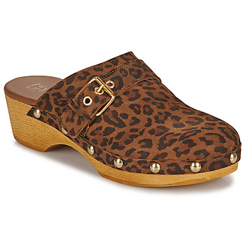 Shoes Women Clogs Betty London PAQUITA Leopard