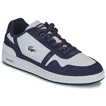 Shoes Men Low top trainers Lacoste T-CLIP White / Marine