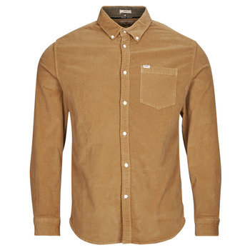 Clothing Men long-sleeved shirts Pepe jeans COLEFORD Camel