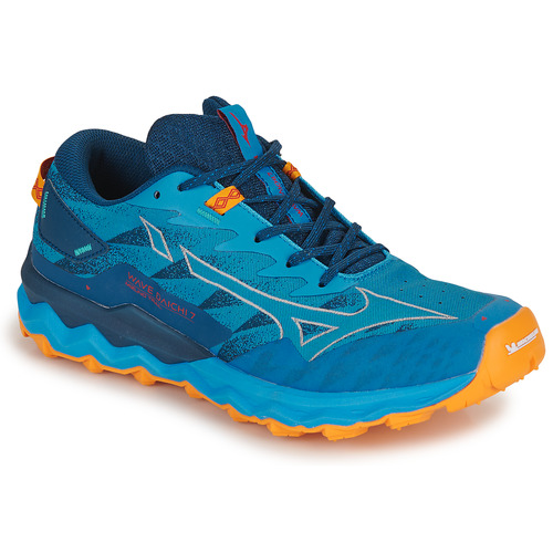 Mizuno WAVE DAICHI 7 Blue / Orange - Free delivery | Spartoo NET ! - Shoes  Running-shoes Men USD/$164.50