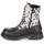 Shoes Women Mid boots Papucei HARE Black / White