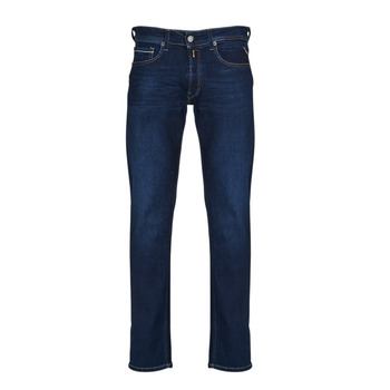 Clothing Men straight jeans Replay MA972 Blue / Raw