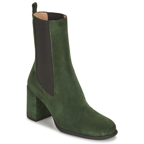 Shoes Women Ankle boots Unisa NECK Green