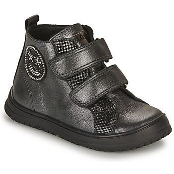 Shoes Girl High top trainers Pablosky 426452 Anthracite