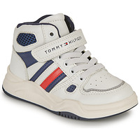 Shoes Boy High top trainers Tommy Hilfiger T3B9-33107-1355530 White