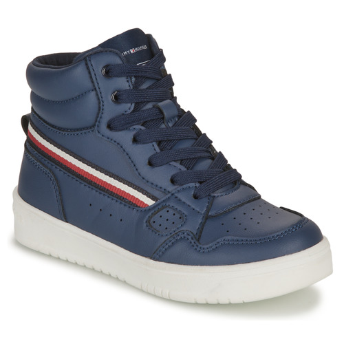 Shoes Boy High top trainers Tommy Hilfiger T3X9-33113-1355800 Marine