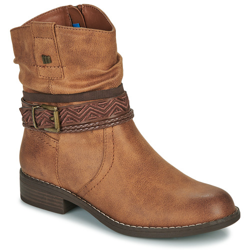 Shoes Women Mid boots MTNG 52772 Brown