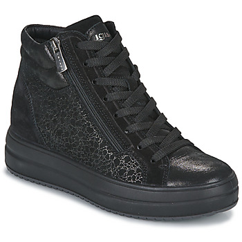 Shoes Women High top trainers IgI&CO DONNA SHIRLEY Black