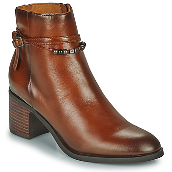 Shoes Women Ankle boots Mam'Zelle OKOU Brown