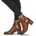 Shoes Women Ankle boots Mam'Zelle OKOU Brown