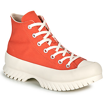 Shoes Women High top trainers Converse CHUCK TAYLOR ALL STAR LUGGED 2.0 PLATFORM SEASONAL COLOR Orange