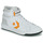 Shoes Men High top trainers Converse PRO BLAZE V2 FALL TONE White / Yellow