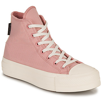 Shoes Women High top trainers Converse CHUCK TAYLOR ALL STAR LIFT PLATFORM COUNTER CLIMATE Pink