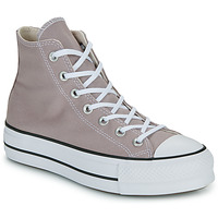 Shoes Women High top trainers Converse CHUCK TAYLOR ALL STAR CANVAS PLATFORM Grey