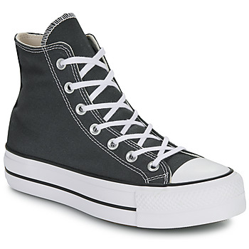 Shoes Women High top trainers Converse CHUCK TAYLOR ALL STAR LIFT Grey