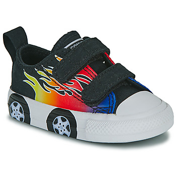 Shoes Boy Low top trainers Converse CHUCK TAYLOR ALL STAR EASY-ON CARS Black / Multicolour