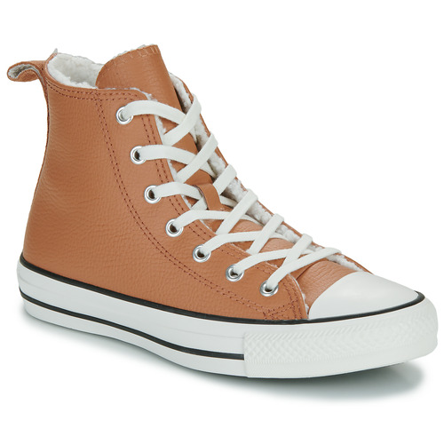 Shoes Children High top trainers Converse CHUCK TAYLOR ALL STAR WARM WINTER ESSENTIAL Beige