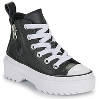 Shoes Girl High top trainers Converse CHUCK TAYLOR ALL STAR LUGGED LIFT PLATFORM LEATHER Black