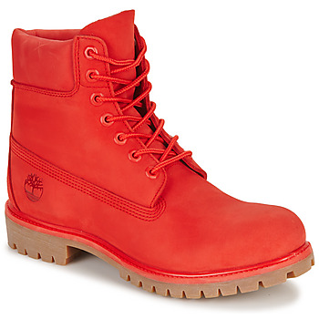 Shoes Men Mid boots Timberland 6 IN PREMIUM BOOT Red