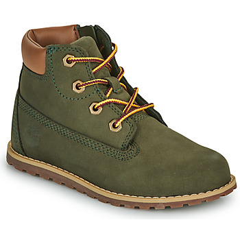 Shoes Children Mid boots Timberland POKEY PINE 6IN BOOT Kaki