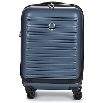 Bags Hard Suitcases Delsey Segur 2.0 Business Extensible  55CM Blue