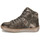 Shoes Girl High top trainers Kickers LOWELL Grey / Glitter