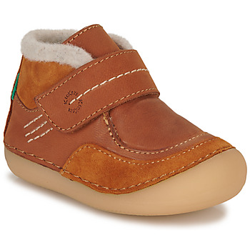 Shoes Children Mid boots Kickers SOKLIMB Camel