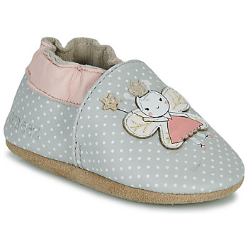 Shoes Girl Baby slippers Robeez FANCY GIRL Grey