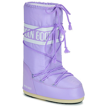 Shoes Women Snow boots Moon Boot MB ICON NYLON Lilac