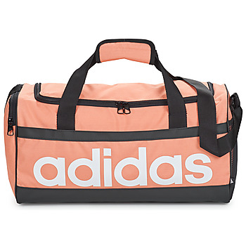 Bags Women Sports bags Adidas Sportswear LINEAR DUFFEL S Pink / White