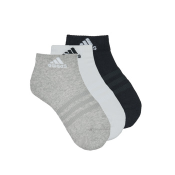 Accessorie Sports socks Adidas Sportswear C SPW ANK 3P Grey / White / Black