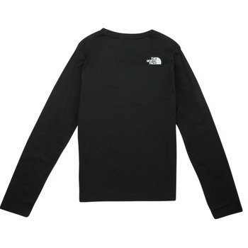 The North Face Teen L/S Easy Tee Black