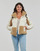 Clothing Women Duffel coats Columbia Leadbetter Point Sherpa Hybrid Beige / Camel
