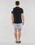Clothing Men short-sleeved t-shirts Le Coq Sportif BAT TEE SS N°1 Black / Red
