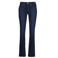 Clothing Women straight jeans Levi's 314 SHAPING STRAIGHT Marine