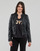 Clothing Women Leather jackets / Imitation le Vero Moda VMFAVODONA COATED JACKET NOOS Black