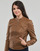 Clothing Women Leather jackets / Imitation le Vero Moda VMFAVODONA COATED JACKET NOOS Cognac