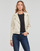 Clothing Women Leather jackets / Imitation le Vero Moda VMJOSE AW23 SHORT FAUX SUEDE JACKET NOOS Beige