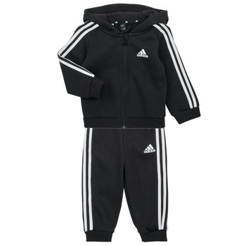 Adidas Sportswear 3S FT ONESIE Red / White - Free delivery | Spartoo NET !  - Clothing Jumpsuits Child