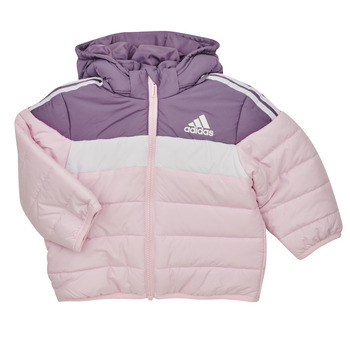 Clothing Girl Duffel coats Adidas Sportswear IN F PAD JKT Violet