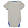 Clothing Boy Sleepsuits Adidas Sportswear GIFT SET Grey / Blue